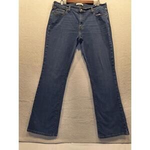 Womens Levi's 515 Boot Cut Jeans Size 16L 5 Pocket (36x32)